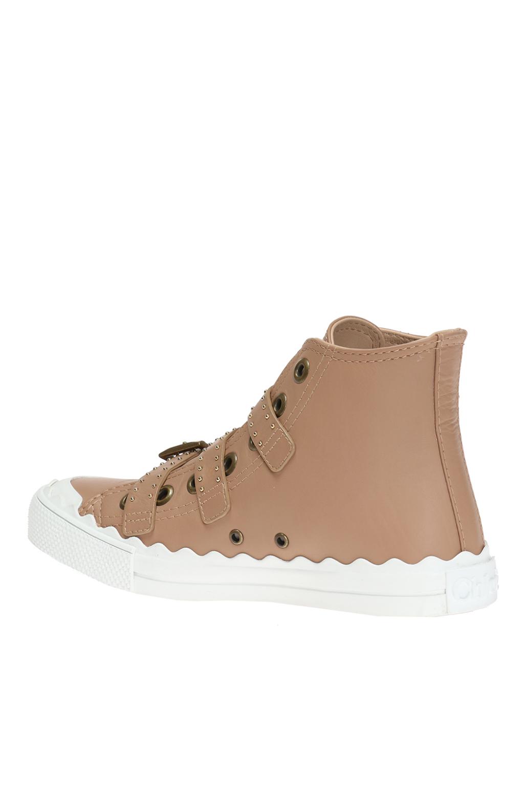 Chloe sneakers best sale high top